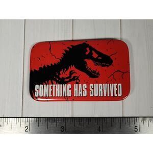Jurassic Park Lost World Movie Promo Pin Badge Button Pinback